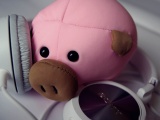 Pig And Headphones