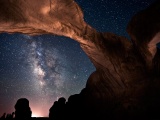 Stars Skyscapes Desert