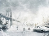 Winter Cityscapes Post-apocalyptic